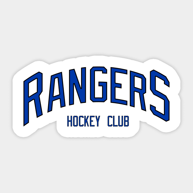 Rangers Hockey Club Sticker by teakatir